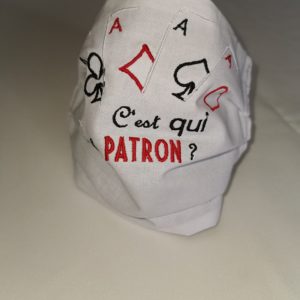 Masque barrière en coton personnalisé – Image 3