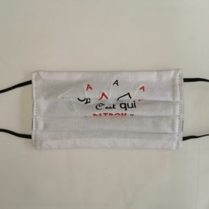 Masque barrière en coton personnalisé – Image 5
